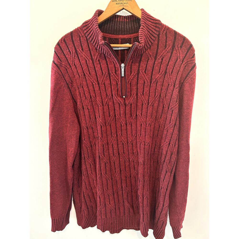 Vintage Tommy Bahama Quarter Zip Sweater - Great Condition